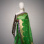 Emerald Radiance – Pure Banarasi Kora Silk Saree