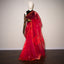 Flame of Eternity – Red Pure Muslin Jamdani Saree