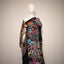 Eyes of Eternity – Hand Kantha Stitched Black Silk Saree