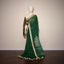 Verdant Elegance – Green Hand-Woven Soft Khadi Cotton Saree