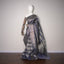 TARINI – Kanjivaram Silk Saree in Silver and Deep Navy