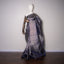 VASUDHA – Smoky Lavender Pure Kanjivaram Silk Saree in Grey-Purple and Silver