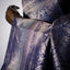 VASUDHA – Smoky Lavender Pure Kanjivaram Silk Saree in Grey-Purple and Silver