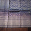 VASUDHA – Smoky Lavender Pure Kanjivaram Silk Saree in Grey-Purple and Silver