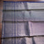 VASUDHA – Smoky Lavender Pure Kanjivaram Silk Saree in Grey-Purple and Silver