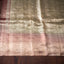 TANIRA – Pure Kanjivaram Silk Saree in Champagne Gold and Antique Rose