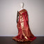 RUDHIRA – Pure Kanjivaram Silk Saree in Scarlet Red and Antique Gold