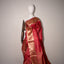 RUDHIRA – Pure Kanjivaram Silk Saree in Scarlet Red and Antique Gold