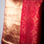 RUDHIRA – Pure Kanjivaram Silk Saree in Scarlet Red and Antique Gold