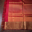RUDHIRA – Pure Kanjivaram Silk Saree in Scarlet Red and Antique Gold