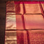 RUDHIRA – Pure Kanjivaram Silk Saree in Scarlet Red and Antique Gold