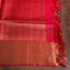 RUDHIRA – Pure Kanjivaram Silk Saree in Scarlet Red and Antique Gold