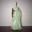Mint Sage Green – Handwoven Muslin Jamdani Saree