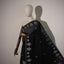 Midnight Whisper – Pure Cotton Jamdaani Saree in Black and Ivory