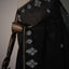 Midnight Whisper – Pure Cotton Jamdaani Saree in Black and Ivory