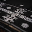 Midnight Whisper – Pure Cotton Jamdaani Saree in Black and Ivory