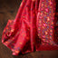 Laal Rang Mahal Jamdani - A Pure Muslin Master Weaver Heirloom