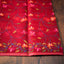 Laal Rang Mahal Jamdani - A Pure Muslin Master Weaver Heirloom