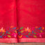 Laal Rang Mahal Jamdani - A Pure Muslin Master Weaver Heirloom