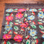 Raat Gulbaag Black Pure Muslin Jamdani – Multicolour Floral Vine Masterpiece