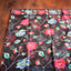 Raat Gulbaag Black Pure Muslin Jamdani – Multicolour Floral Vine Masterpiece