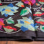 Raat Gulbaag Black Pure Muslin Jamdani – Multicolour Floral Vine Masterpiece