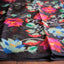 Raat Gulbaag Black Pure Muslin Jamdani – Multicolour Floral Vine Masterpiece