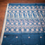 Neel Viraasat Pure Linen Jamdani – Teal Blue Handwoven Elegance