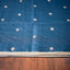 Neel Viraasat Pure Linen Jamdani – Teal Blue Handwoven Elegance