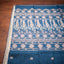 Neel Viraasat Pure Linen Jamdani – Teal Blue Handwoven Elegance
