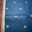 Neel Viraasat Pure Linen Jamdani – Teal Blue Handwoven Elegance
