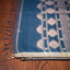Neel Viraasat Pure Linen Jamdani – Teal Blue Handwoven Elegance