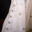 Divine Leela Ivory Pure Muslin Jamdani – Radha Krishna Heirloom Masterpiece
