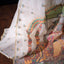 Divine Leela Ivory Pure Muslin Jamdani – Radha Krishna Heirloom Masterpiece