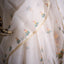 Divine Leela Ivory Pure Muslin Jamdani – Radha Krishna Heirloom Masterpiece