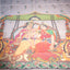 Divine Leela Ivory Pure Muslin Jamdani – Radha Krishna Heirloom Masterpiece