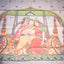 Divine Leela Ivory Pure Muslin Jamdani – Radha Krishna Heirloom Masterpiece