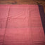 Muted Blush Pink with Deep Maroon Border Pure Cotton Bengal Handloom Saree