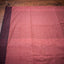 Muted Blush Pink with Deep Maroon Border Pure Cotton Bengal Handloom Saree