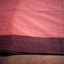 Muted Blush Pink with Deep Maroon Border Pure Cotton Bengal Handloom Saree