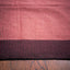 Muted Blush Pink with Deep Maroon Border Pure Cotton Bengal Handloom Saree