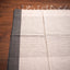 Dirty Ivory & Slate Border Pure Cotton Bengal Handloom Saree