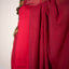 Dark Red & Bright Red Border Pure Cotton Bengal Handloom Saree