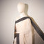 Dirty Ivory & Slate Border Pure Cotton Bengal Handloom Saree