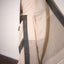 Dirty Ivory & Slate Border Pure Cotton Bengal Handloom Saree
