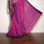 Purple & Violet Border Pure Cotton Bengal Handloom Saree