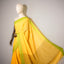 Lemon Yellow with Parrot Green Border Pure Cotton Bengal Handloom Saree