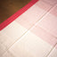 Ivory & Red Border Pure Cotton Bengal Handloom Saree