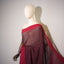 Dark Maroon & Red Border Pure Cotton Bengal Handloom Saree