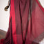 Dark Maroon & Red Border Pure Cotton Bengal Handloom Saree